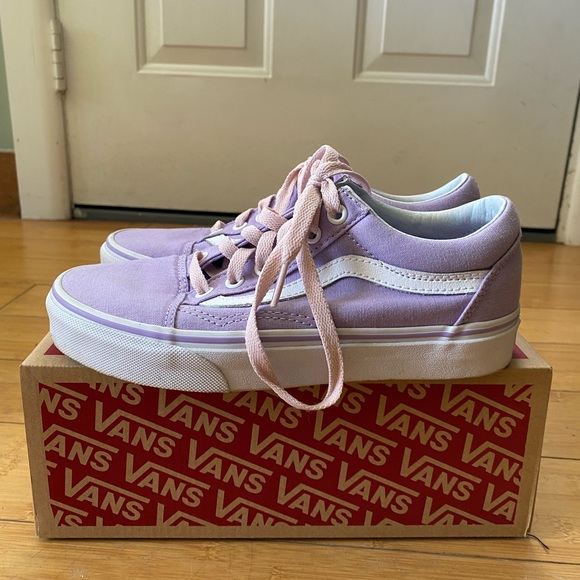 Purple Vans Old Skool - Picture 2 of 4